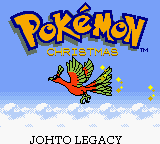 Pokemon Christmas 2014 Title Screen